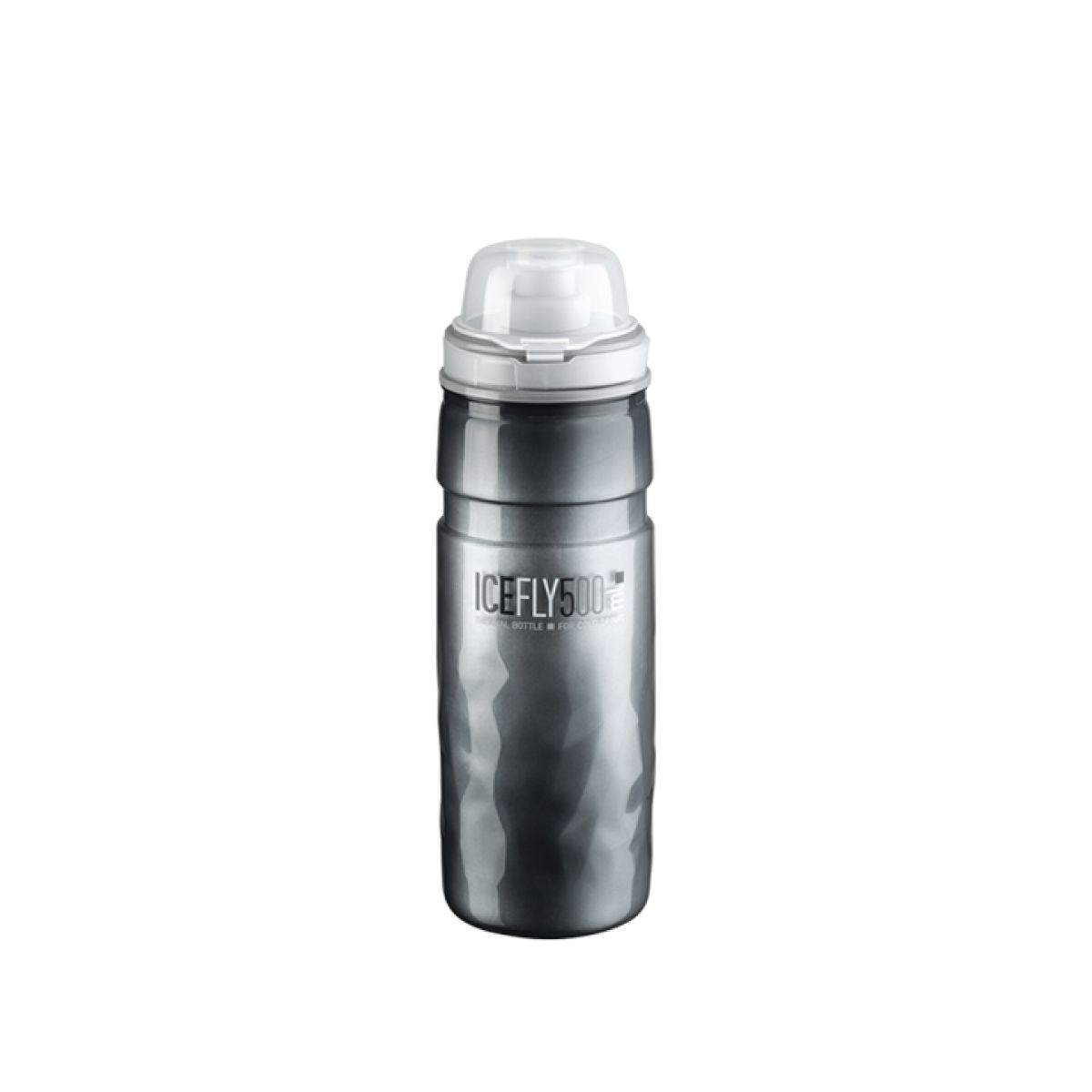 ELITE W/BOTTLE ICE FLY 550ML, Colour: Black