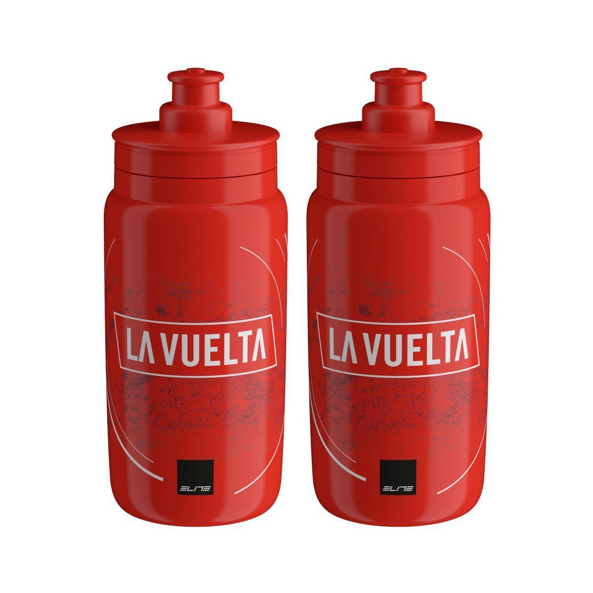 ELITE W/BOTTLE FLY VUELTA ICONIC 550ML, Colour: Red