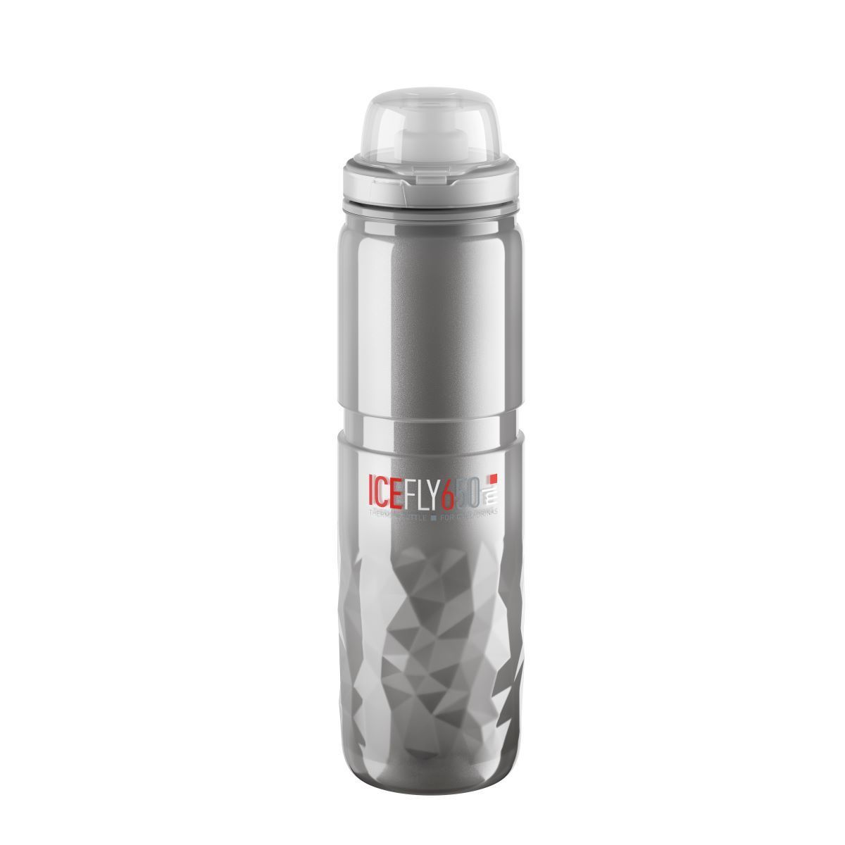 Elite W/Bottle ICE FLY 650ML, Colour: Grey