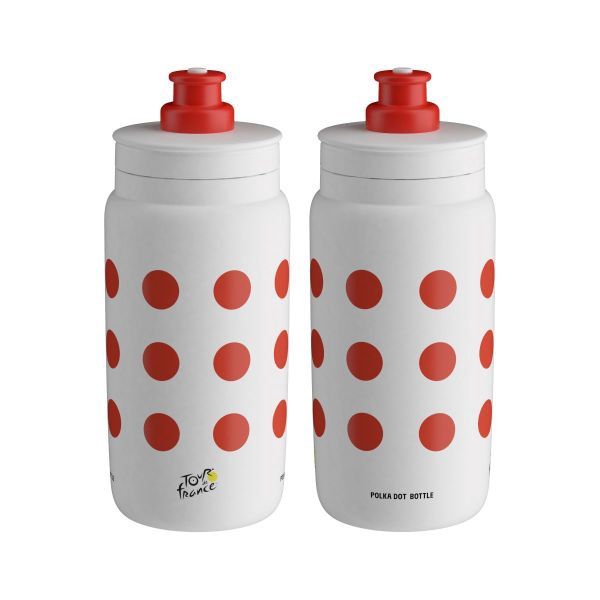 ELITE W/BOTTLE FLY TEAM 550ML, Colour: Polka dot