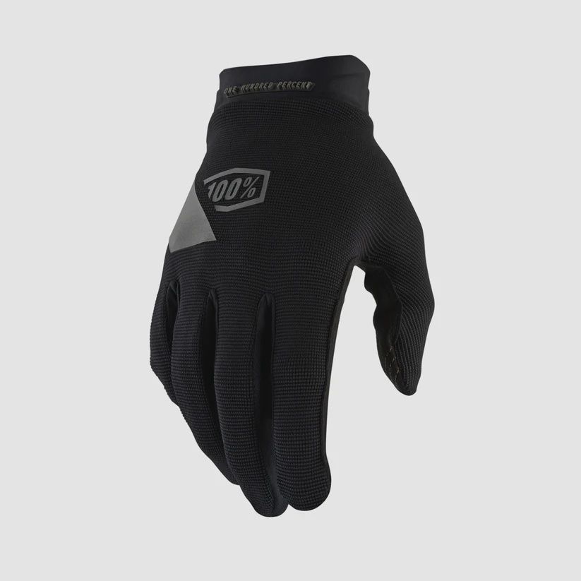 100% RIDECAMP GEL GLOVE, Size: S, Colour: BLACK