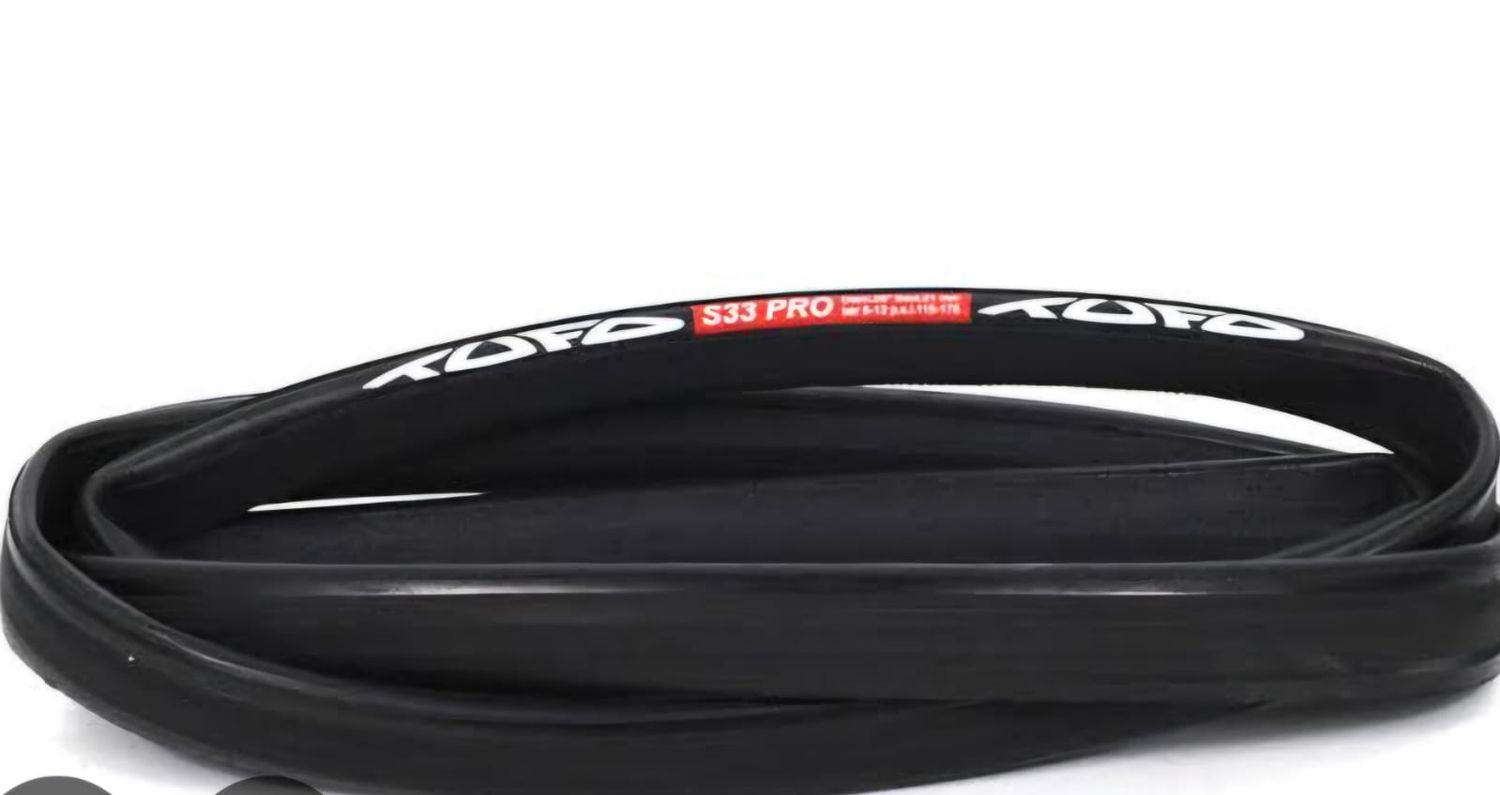 TUFO S33 PRO 24 BLACK- TUBULAR TYRE, Colour: Black
