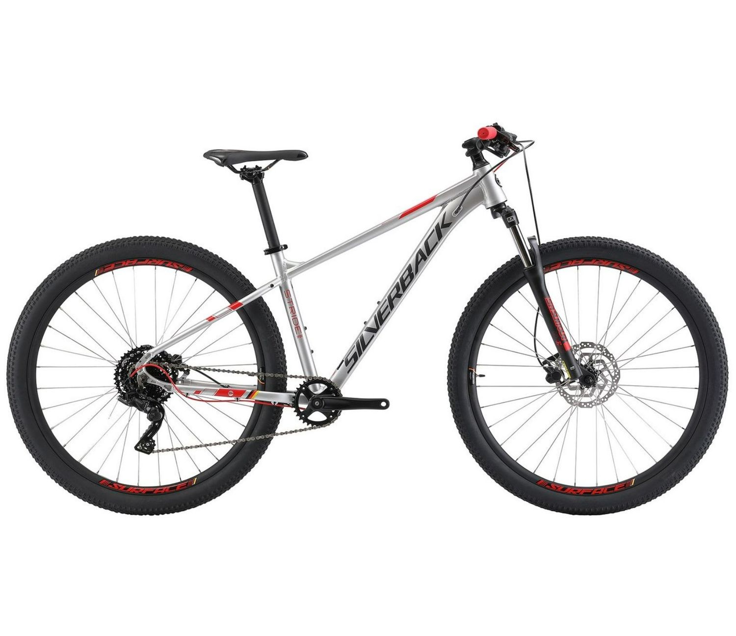 SILVERBACK STRIDE SPORT, Size: Small, Colour: Grey/Red