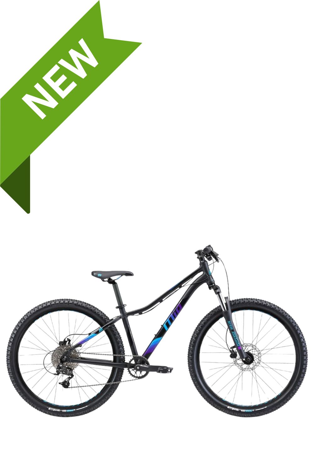 MOMSEN 26 JUNIOR  MIA JR100 DISC GIRLS, Colour: BLACK/BLUE, Size: ONE SIZE