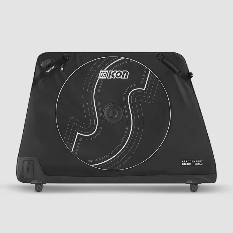 SCICON AEROCOMFORT MTB BIKE TRAVEL BAG DEMO, Colour: Black