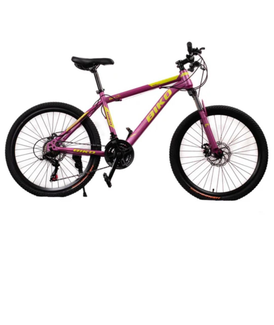 BIKO BIKES 24&quot; GIRLS, Colour: PINK/YELLOW