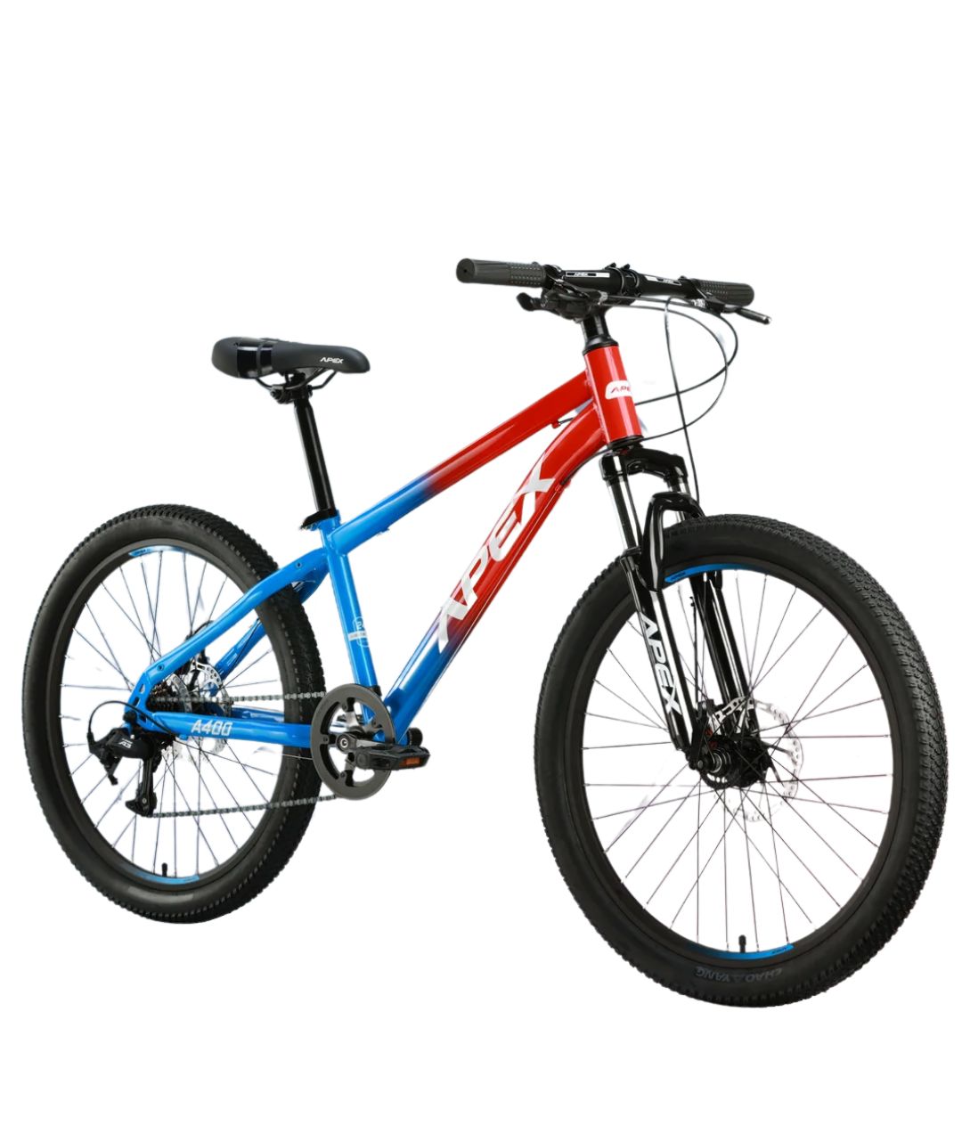 APEX A400  24&quot; MTB BOYS, Colour: RED/BLUE, Size: ONE SIZE