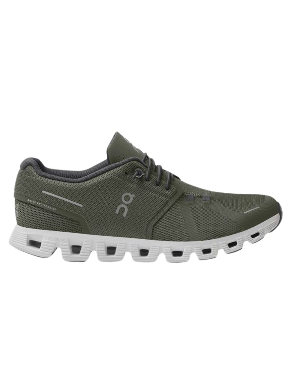 CLOUD 5.0  MALE OLIVE WHITE, Size: UK7.5