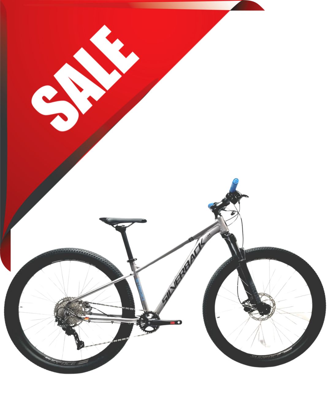 SILVERBACK STRIDE DELUXE, Colour: Grey/Blue, Size: XLarge