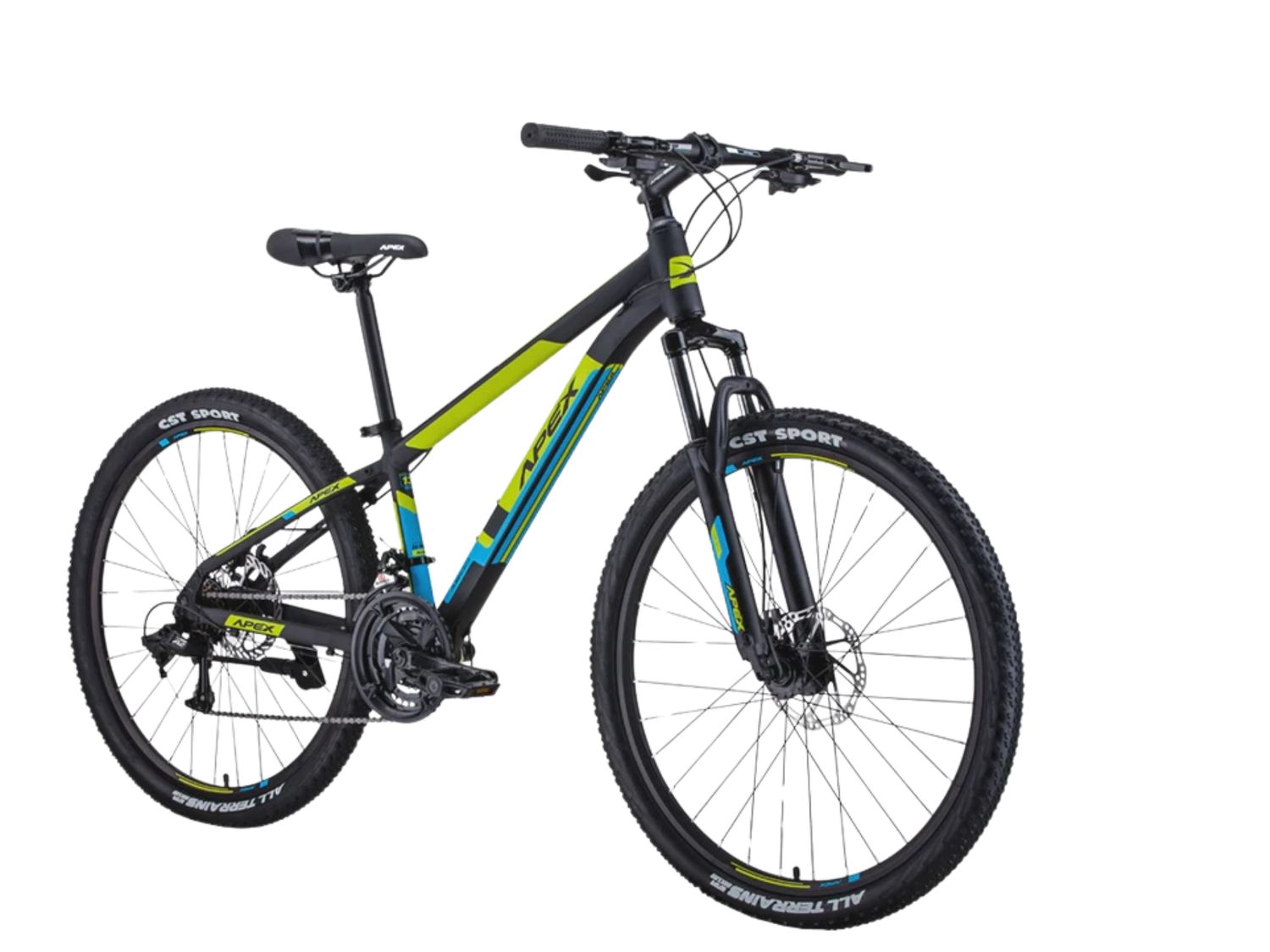 APEX A600 26&quot; MENS 2022, Colour: BLACK/BLUE/NEON, Size: MEDIUM