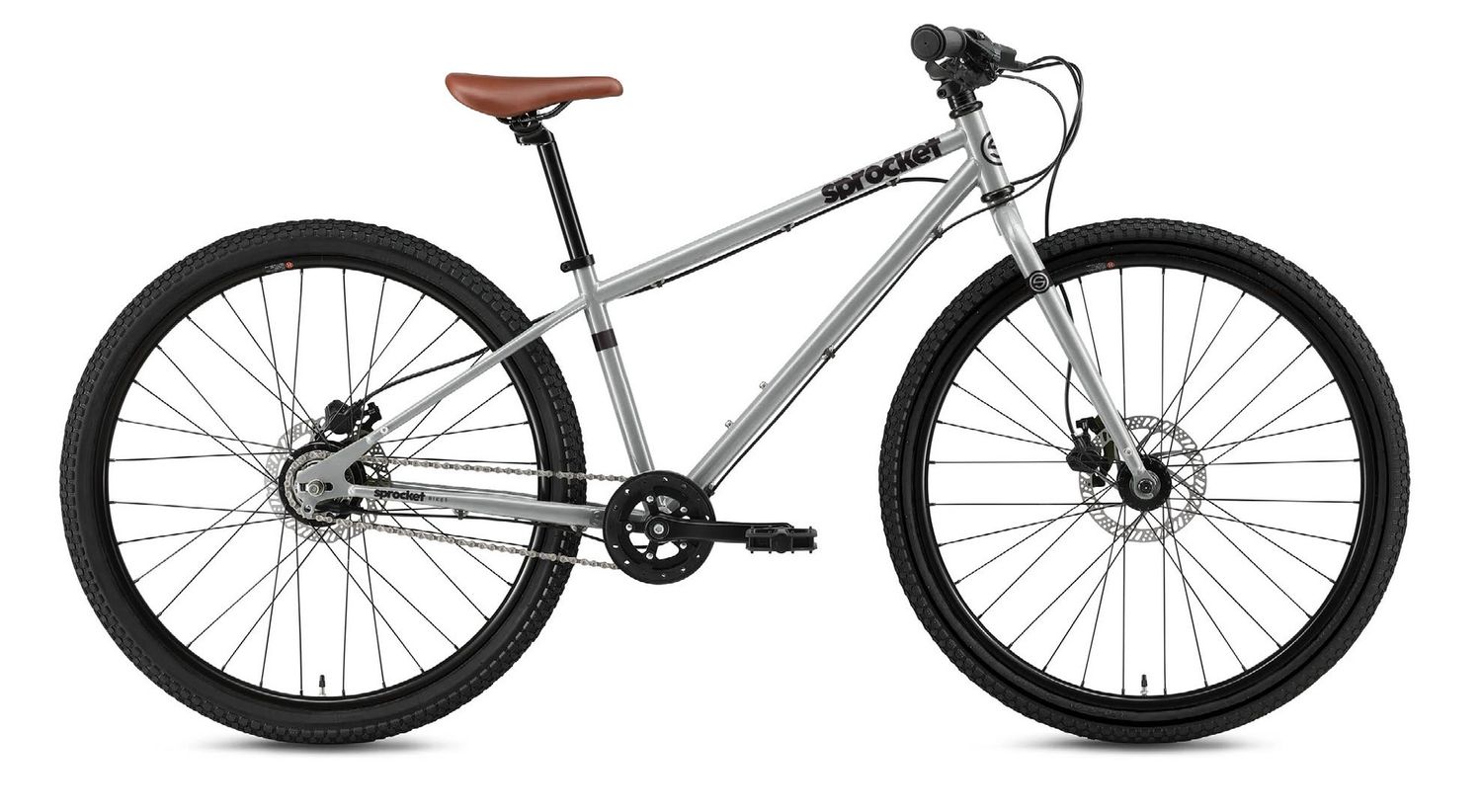 SPROCKET 24&quot; MTB MATTE SILVER, Colour: MATTE SILVER