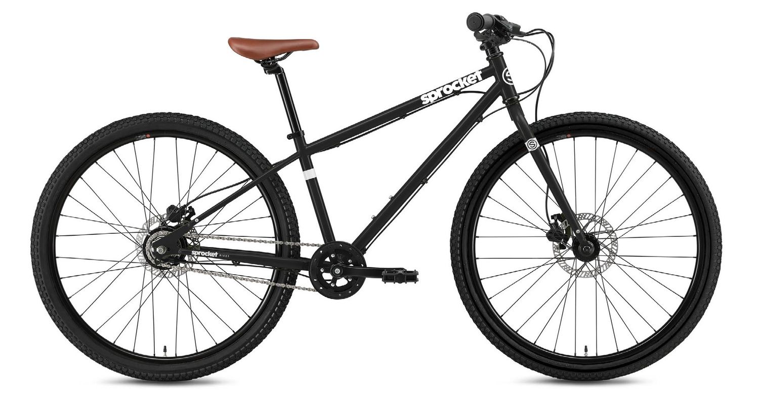 SPROCKET 24&quot; MTB MATTE BL, Colour: MATTE BLACK