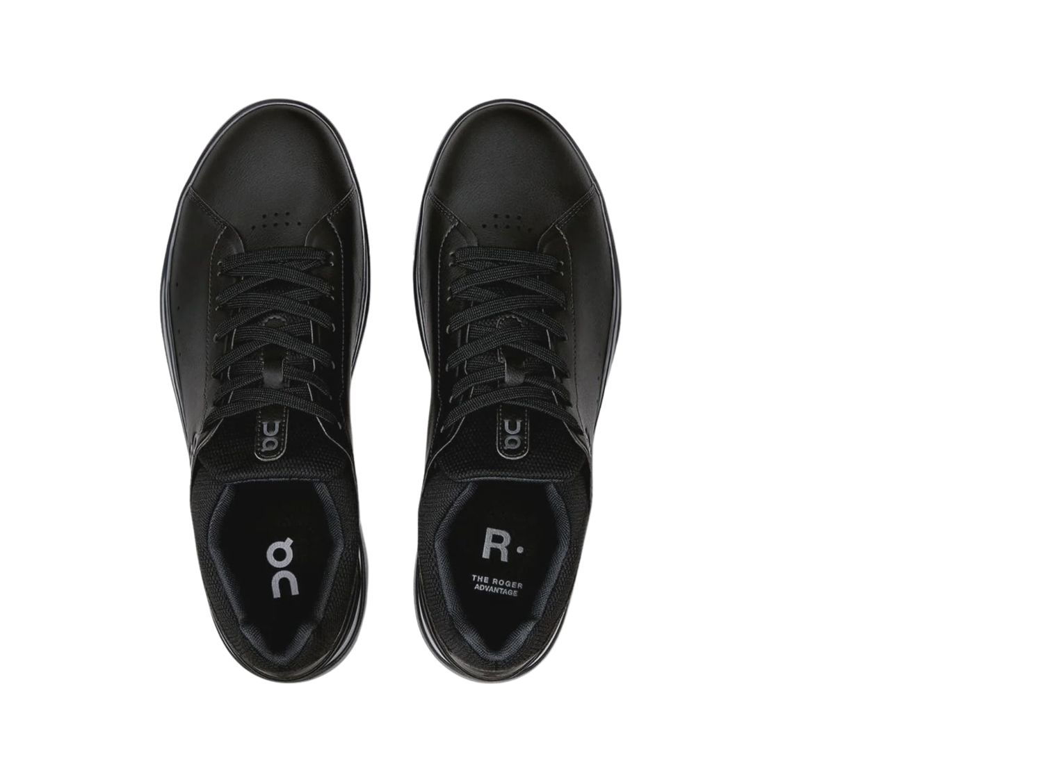 THE ROGER ADVANTAGE MALE, Colour: ALL BLACK, Size: UK8.5