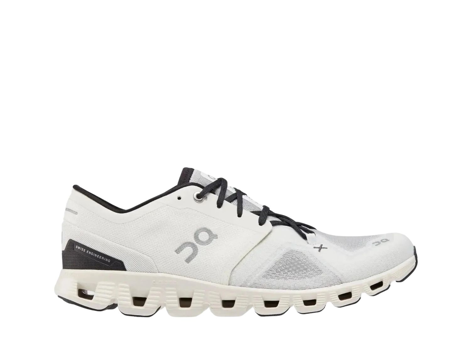 ON CLOUD X3 WHITE/BLACK W, Size: Uk4