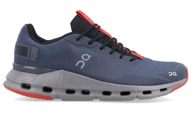 ON CLOUDNOVA FORM M, Colour: DENIM/RED, Size: UK8