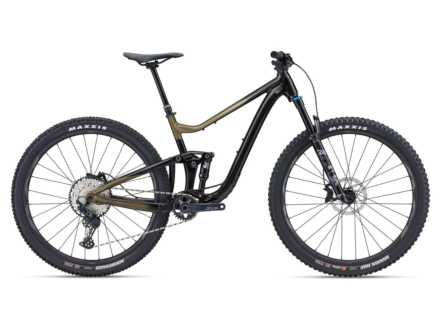 GIANT TRANCE 29 1 2024, Colour: Deep Lake/Black/Chrome, Panther/Pyrite Brown