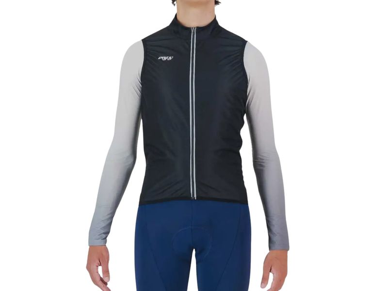 ENJOY GILET -SCRUNCHER/MONO/BLACK/MALE