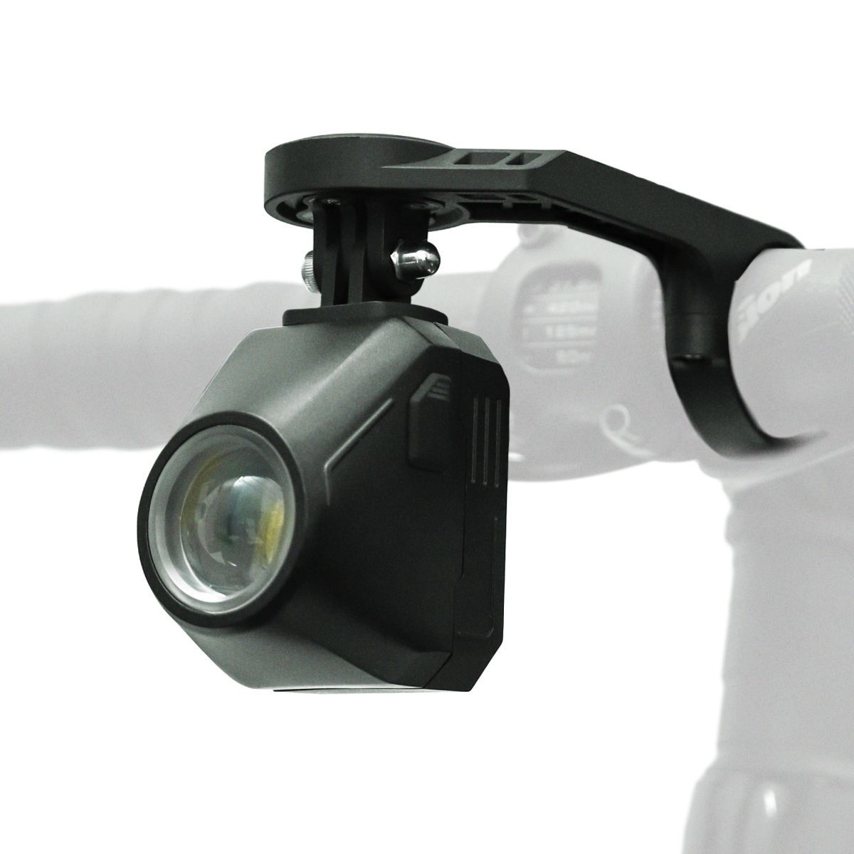 RYD LIGHT FOCUS 1600 LUMEN FRONT W/REMOTE, Colour: Black
