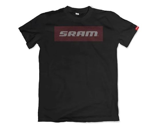 SRAM T-SHIRT, Size: XXL, Colour: Black/Red