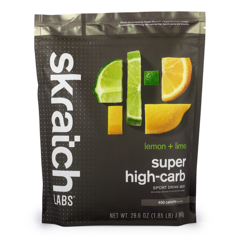 SUPER HIGH CARB SPORT DRINK MIX 840G, 8 SERVINGS, Colour: Lemon Lime