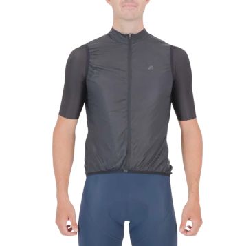 ENJOY ATOM GILET/MONO/BLACK/MALE, Size: Small, Colour: Stealth