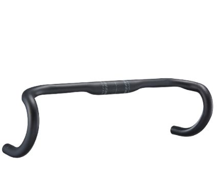 RITCHIE H/BAR COMP STREEM INTERNAL ROUTING 42CM, Colour: Black