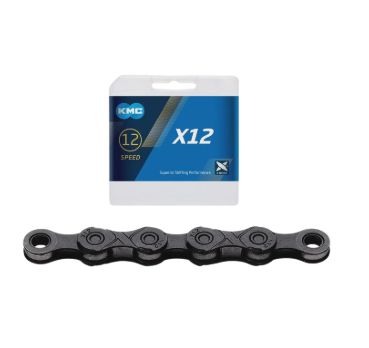 KMC X12 12 SPEED CHAIN BLACK, Colour: Black