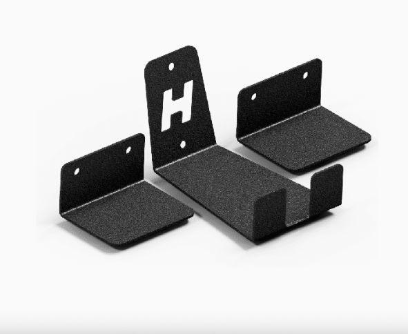 (220891)PEDAL HOLDER WALL STORAGE, Colour: Black