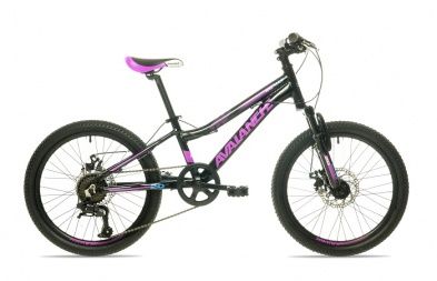 AVALANCHE MAX DISC 20&quot; GIRLS, Colour: Black/Pink