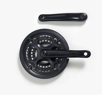 AVALANCHE CHAINWHEEL 28T, 38T, 48T BLK 170MM
