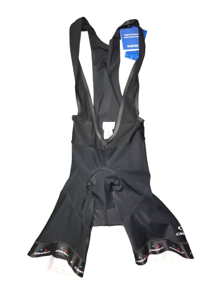 CRANK-IT BIB PLATINUM, Colour: Black, Size: XXL