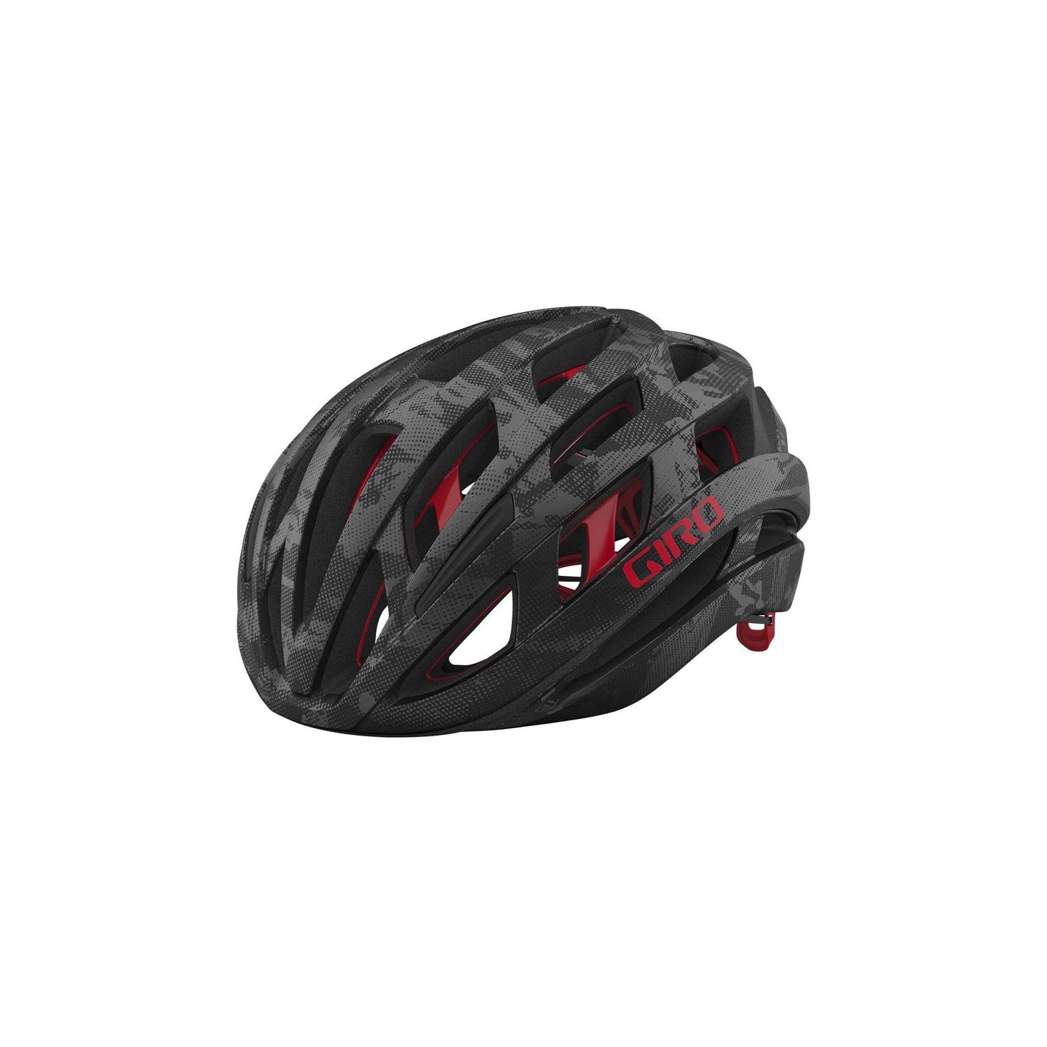 GIRO HELIOS SPHERICAL MAT XING, Colour: Black/Red, Size: M (55-59cm)