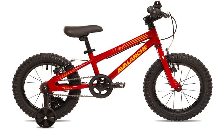 AVALANCHE TURBO 14" BOYS, Colour: BURGUNDY/ORANGE