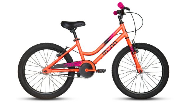 MUNA BIKE PEDAL 20 DAZZLE Girls, Colour: Orange/Pink