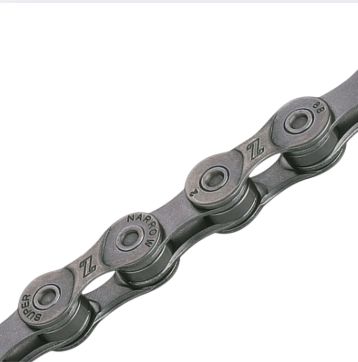 CHAIN KMC 9SPD Z9 1/2 X 11/128L, Colour: Silver
