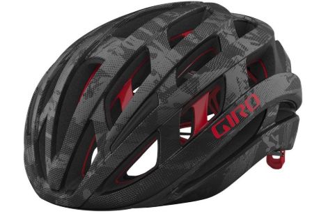 GIRO HELIOS SPHERICAL MAT XING, Colour: Black/Red, Size: M (55-59cm)