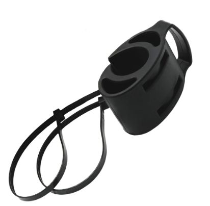 FORZA HANDLEBAR WATCH MOUNT, Colour: BLACK