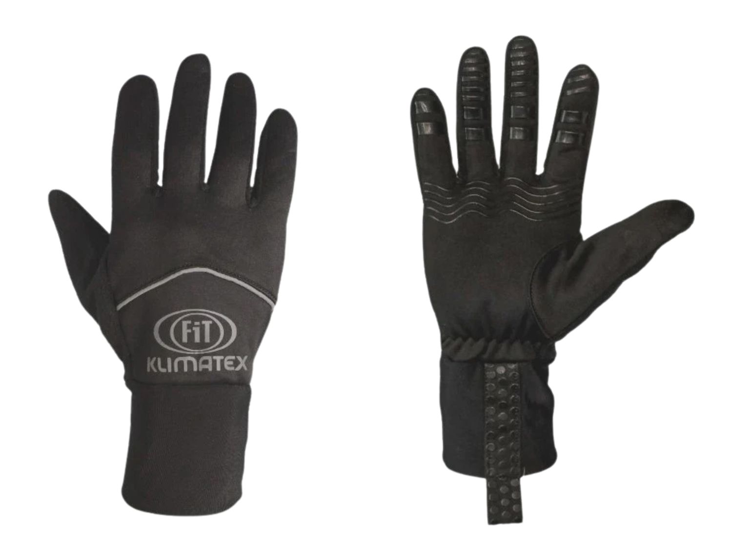 FIT KLIMATEX WINTER GLOVES, Colour: Black, Size: S
