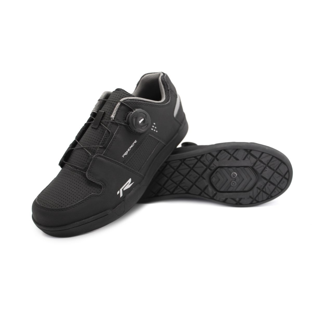 RYDER MTB SHOES BERM ATOP SZ, Colour: Black, Size: UK8