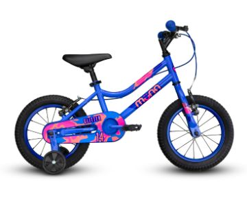 MUNA BIKE PEDAL14 GLITTER GIRL, Colour: Purple