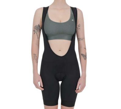 ENJOY DUAL BIBSHORT/MONO/BLACK/FEMAL, Colour: Black, Size: XSmall