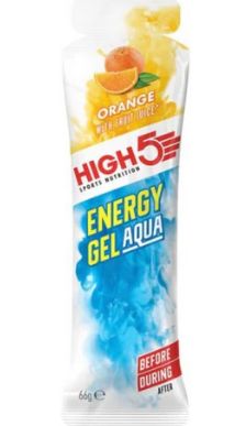 HIGH 5 ENERGY GEL AQUA O, COLOR: ORANGE