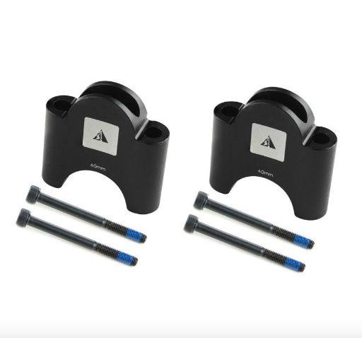 H/BAR BRACKET RISER KIT 40MM