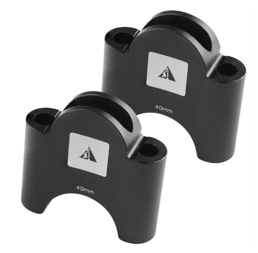 H/BAR BRACKET RISER KIT 40MM