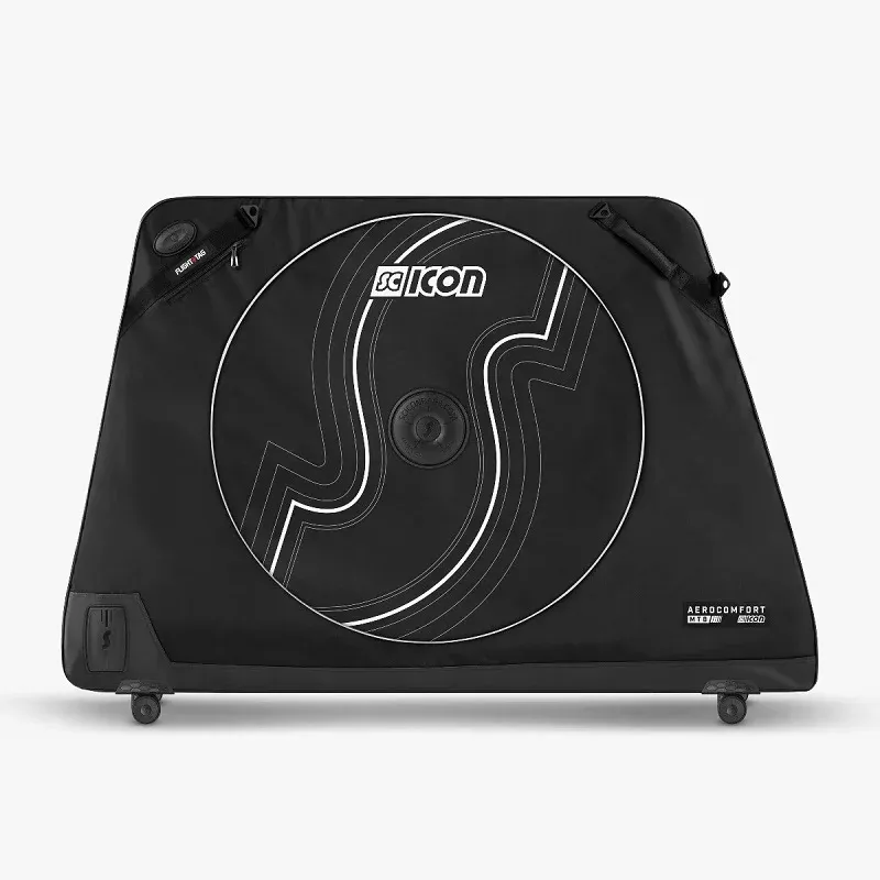 SCICON AEROCOMFORT MTB BIKE TRAVEL BAG USED, Colour: Black