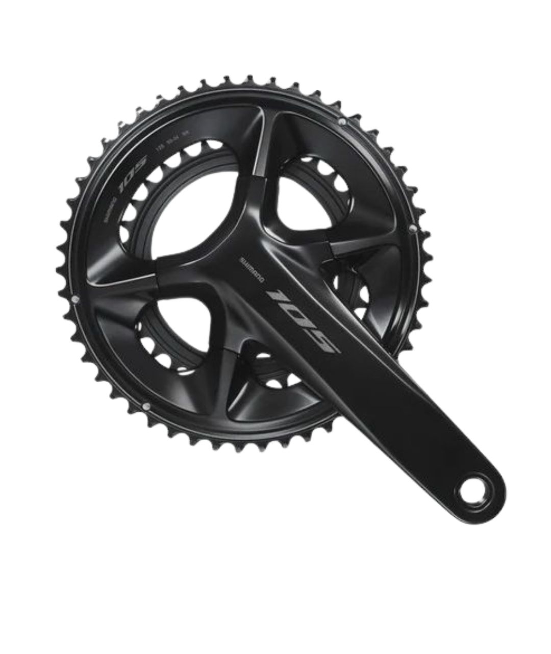 SHIMANO FCR7100 105 172.5MM 12SPD, Colour: Black