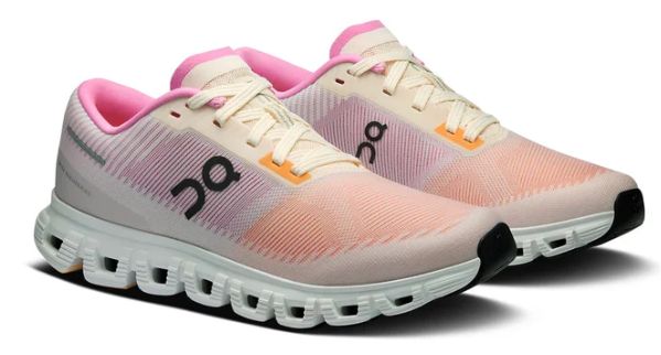 CLOUD 6 PUSH F, Colour: TANGERINE/RASPBERRY, Size: UK4