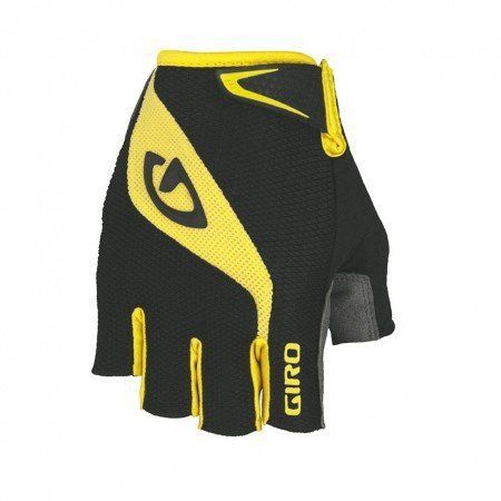 GIRO BRAVO GLOVE Y/B, Colour: BLACK/YELLOW, Size: S