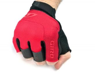 GIRO BRAVO  GLOVE GEL B/R, Colour: BLACK/RED, Size: S
