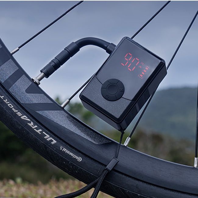 PUMP ELECTRIC MINI WITH DISPLAY 900mAh, COLOR: Black